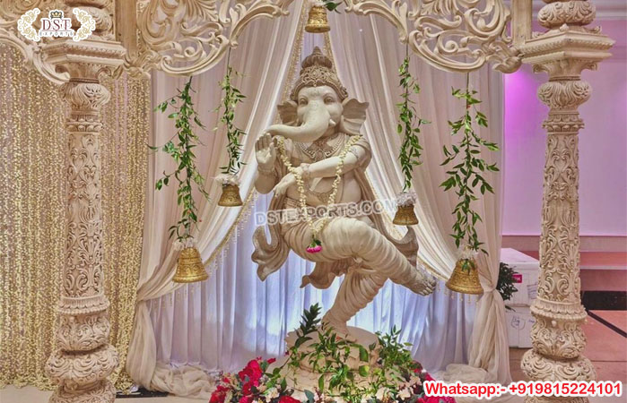 Wedding Foyer Dancing Ganesha in Nataraja Pose