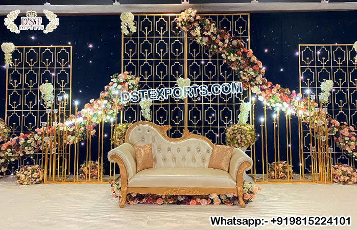Lavish Event Decor Wedding Candle Backdrop�