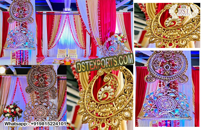 Wedding Mandap Decor Fiber Hanging Props