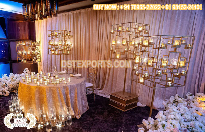 Exclusive Metal Candle Stands For Wedding Decor