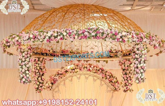 Maharani Wedding Gazebo Mandap With Dome