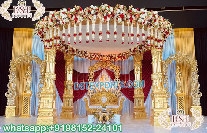 Traditional Wedding FRP Kalyan Mandap Decor