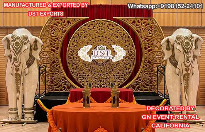 Eminent Wedding Decor Backdrop Stage Panels