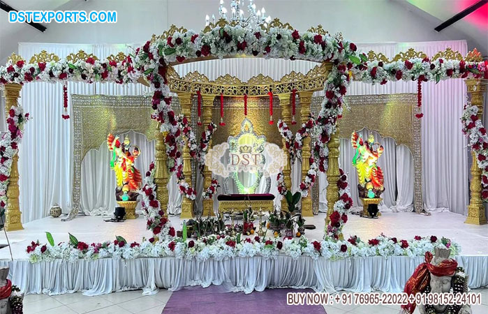 Grand Convention Wedding Avni Mandap Decoration