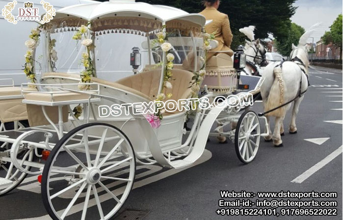 Luxury Horse Drawn Cinderella Coach Manufacturer