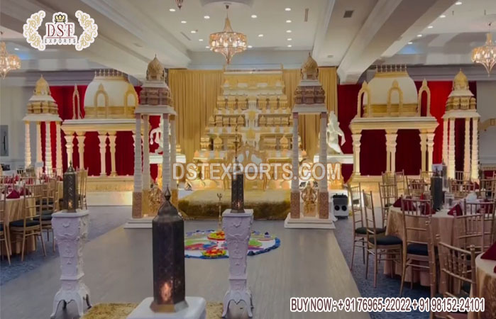 Grand Manavarai  South Indian Wedding Mandap