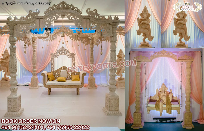 Asian Wedding Mayur Theme Maharaja Mandap