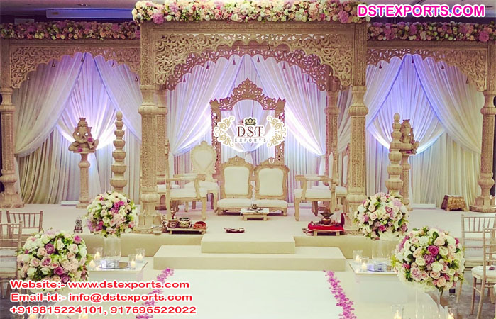 Exclusive Maharani Wedding Mastani Mandap