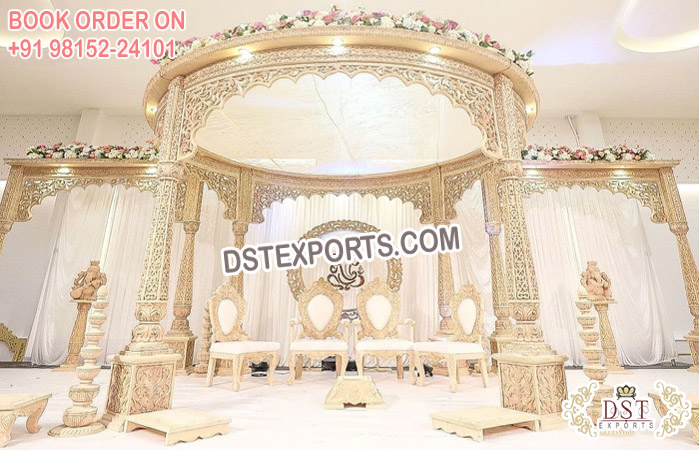 Beautiful Bajirao Mastani Theme Wedding Mandap