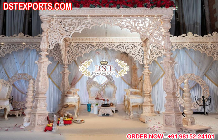 Indian Theme Wedding Heer Mandap Decor