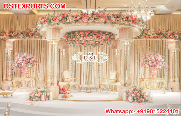 Trendy Triveni Mandap for South Asian Weddings