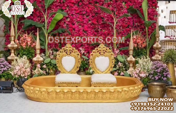 Indian Wedding Haldi Bath Tub For Couple