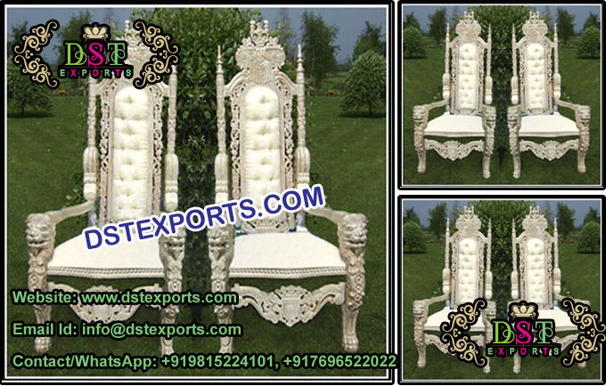Wedding Bride & Groom Designer Chairs