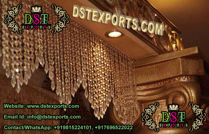 Wedding Crystal Jhalar Decoration