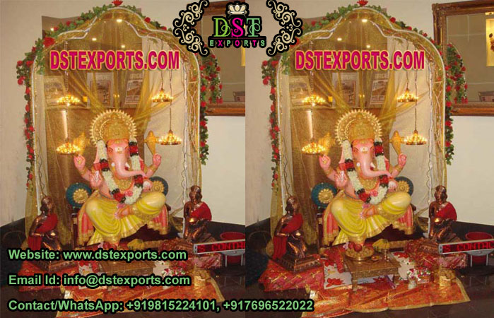 Wedding Ganesha Statue/ Fiber Statue