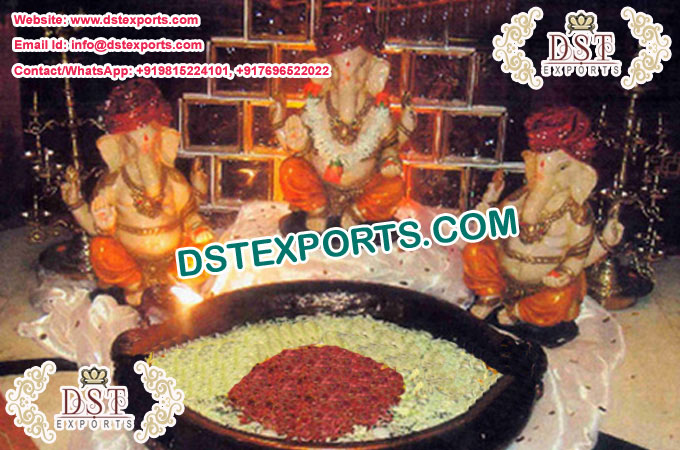 Wedding Ganesha Statue For Foyer