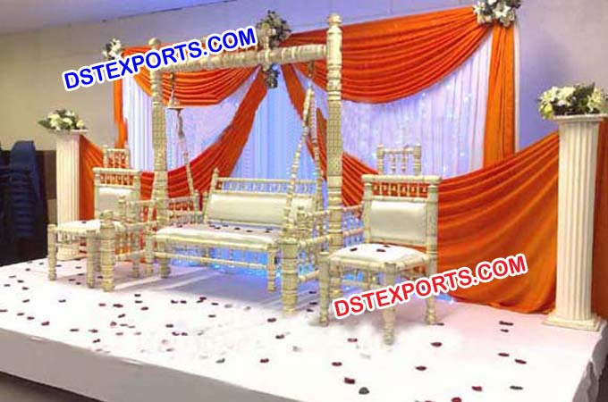 Indian Wedding Decorated Swing Set