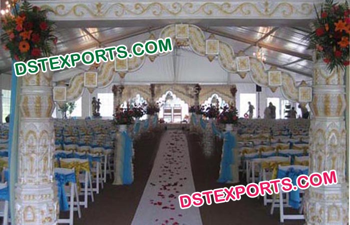 Wedding Dev Pillar Welcome Gate
