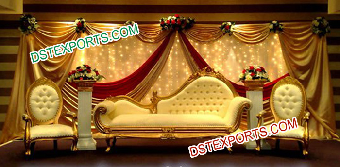 Muslim Shadi Stage Furniture /Italian Style Sofa