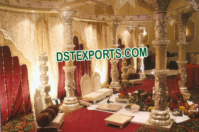 Wedding Aishwariya Fiber Crystal Mandaps