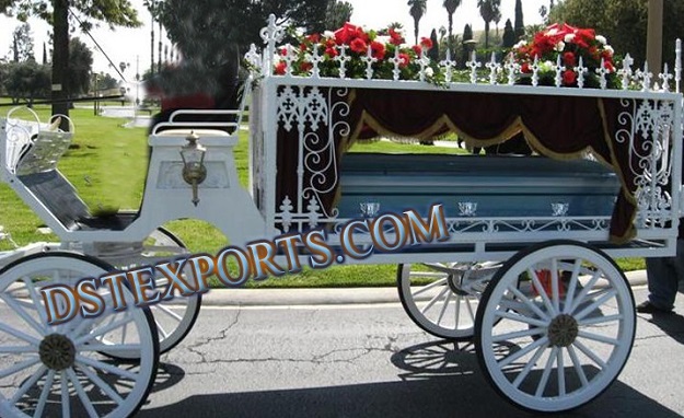 FUNERAL HORSE DRAWN CARRIAGES