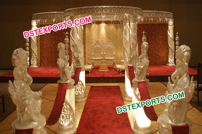 New Design Crystal Wedding Mandap