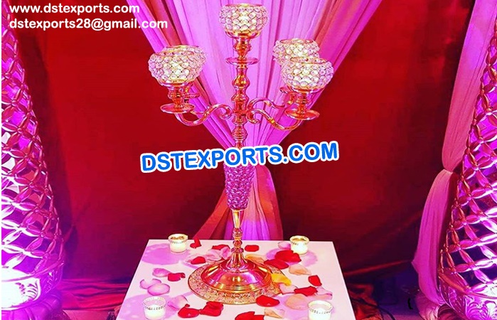 Wedding Crystal Candelabra