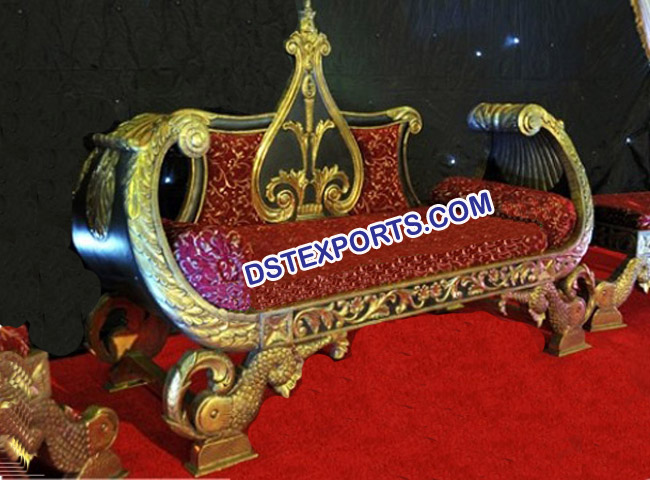Asian Wedding Royal King Sofa