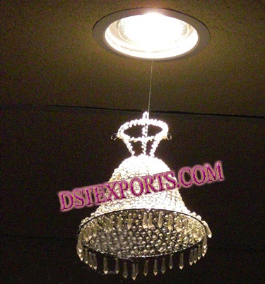 WEDDING DECORATION CRYSTAL BELL