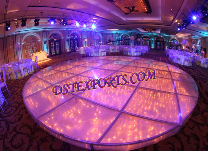 WEDDING ROUND LIGHTED DANCE FLOOR