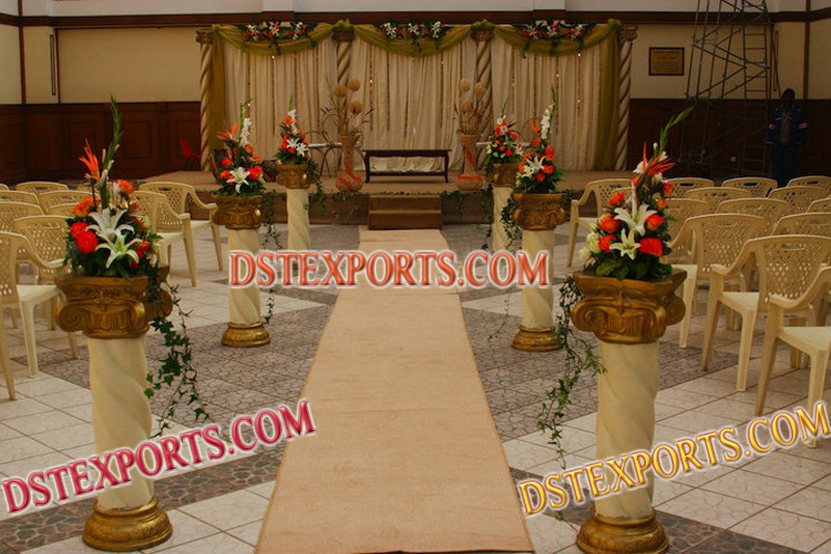 NEW STYLE WEDDING WALKWAY PILLARS