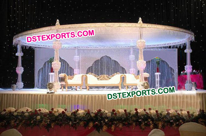 Royal Wedding Crystal Mandap/ Wedding Mandap