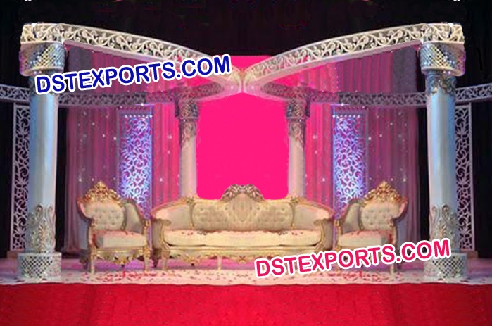 Wedding Butterfly White Stage Set