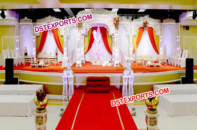 Raj Mahal Wedding Mandap Stage