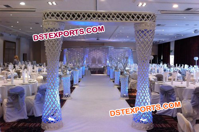 Wedding Cutting Crystal Welcome Gate