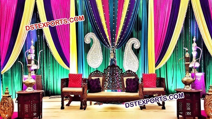 Mehndi Night Stage decoration