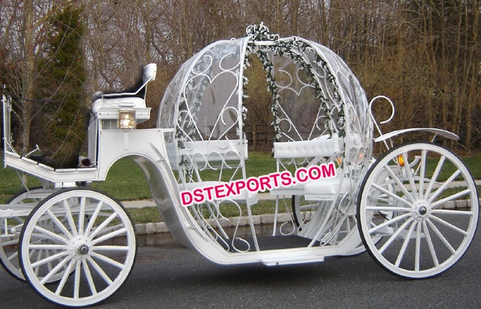 Sweet Wedding Cinderella Horse Carriage