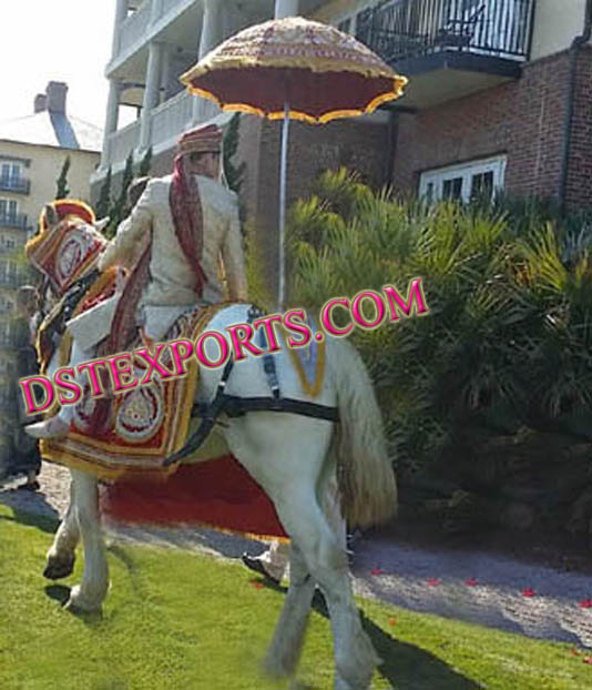 INDIAN BARAT HORSE DRESS