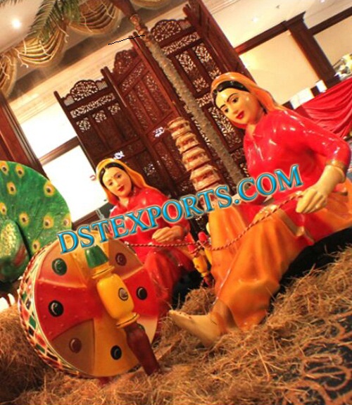 PUNJABI WEDDING THEEM STATUE