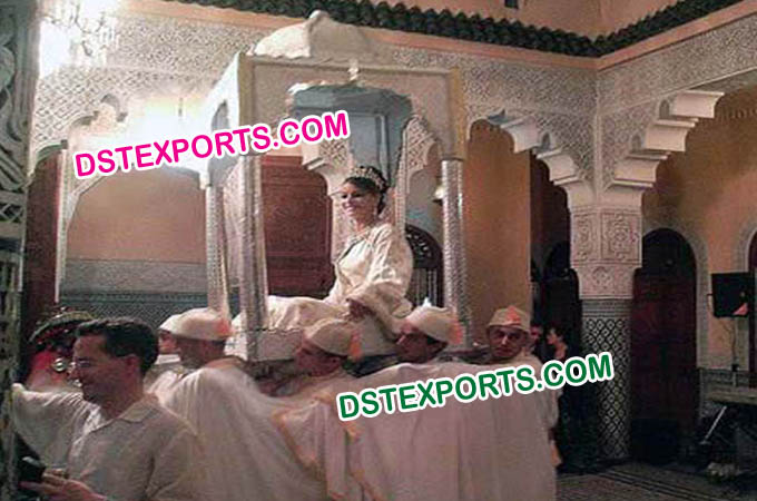 Moroccan Wedding Palki Decoration