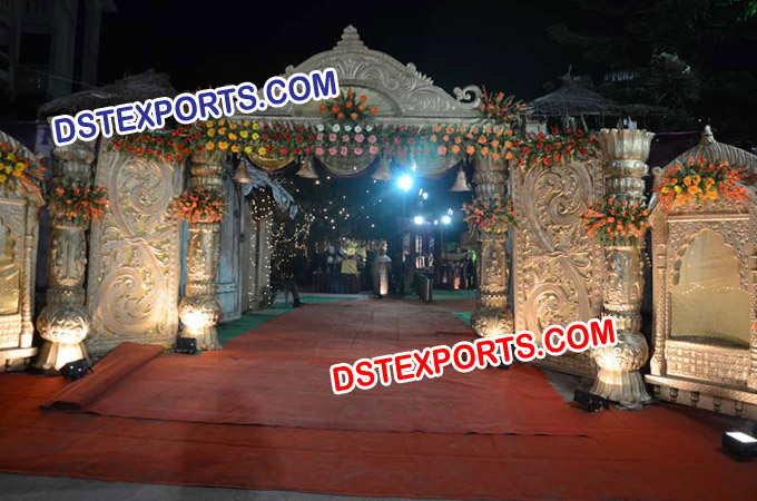 Wedding Royal Gold Welcome Gate