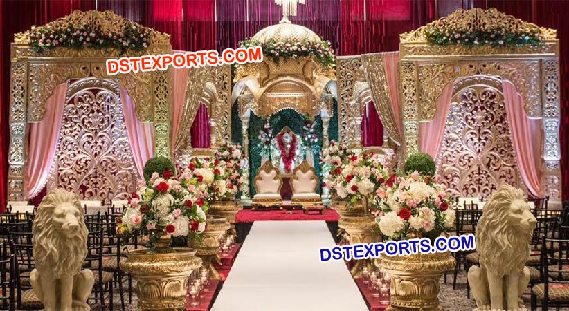 Taj Mahal Wedding Stage Set