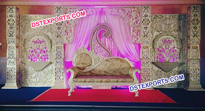 Hindu Wedding Decorated Stage/Indian Wedding Stage