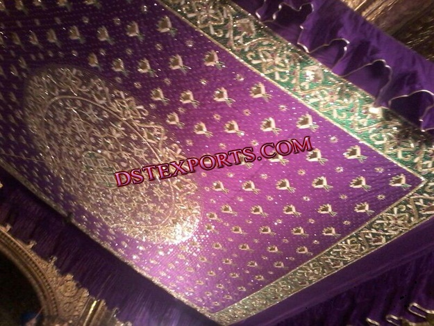 HEAVY EMBROIDED SIKH GURUDWARA RUMALA SAHIB