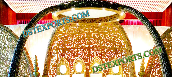 WEDDING CARVED MANDAP BACKDROP