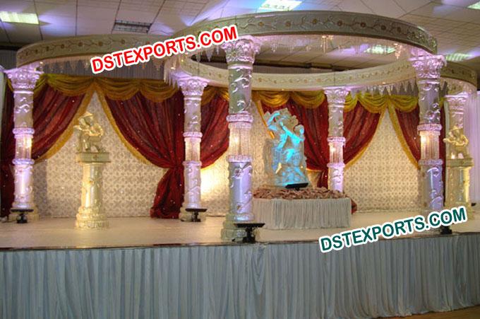 Aishwarya Mandap Wedding Crystal Mandap