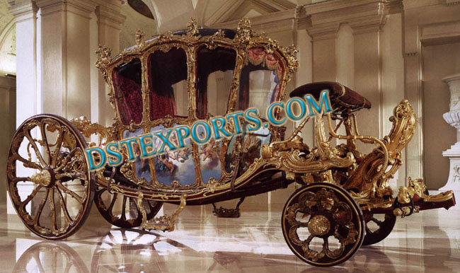 ROYAL WEDDING HORSE DRAWN  CARRIAGE