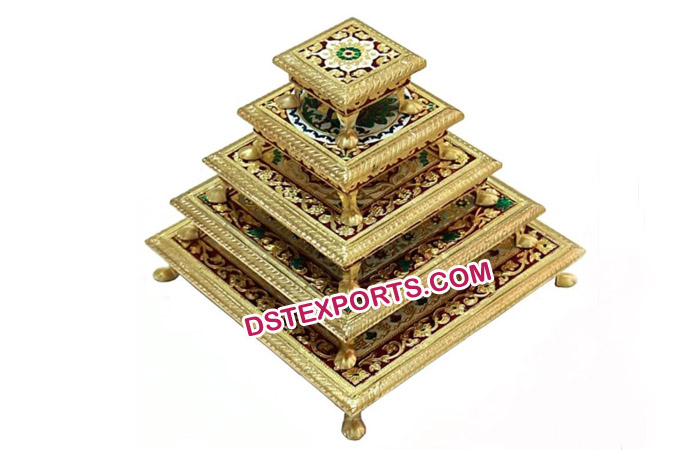 Wedding Meenakari Chownkis Set