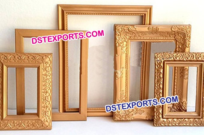 Wedding Stage Gold Photo Frame