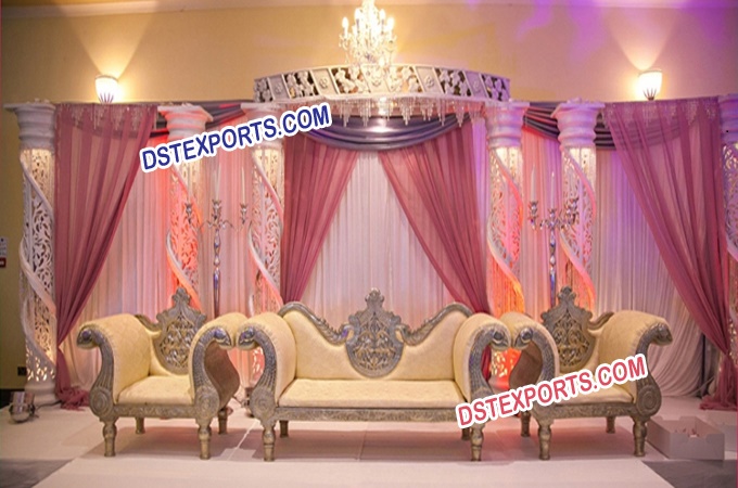 Wedding Elegant Crystal Stage
